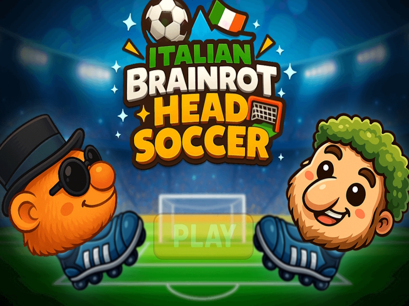 Xogo Fútbol italiano Brainrot Head en liña