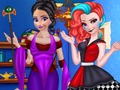 Xogo Elsa e Anna Cosplay  en liña