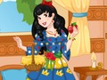 Xogo Snow White Vestido Patchwork  en liña