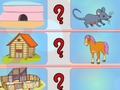 Xogo Simple Nenos Relacións de puzzle  en liña