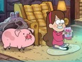 Xogo Gravity Falls: Lanzamento de porcos  en liña