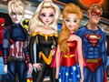 Xogo Marvel Estilo princesas ou DC  en liña