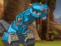 Xogo Dinotrux constructor crear e imprimir  en liña