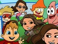 Xogo Ataque de etiquetas de Nickelodeon  en liña