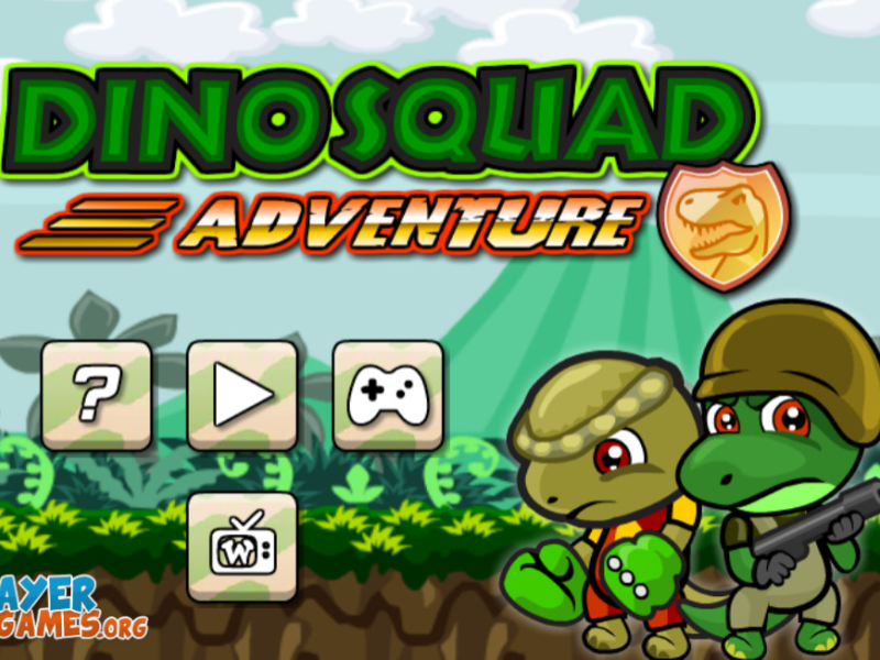 Xogo Aventura de Dino Squad en liña