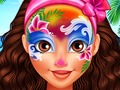 Xogo Oceanía Princess Moana Face Art en liña