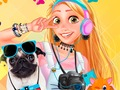 Xogo Concurso fotográfico de princesas e mascotas  en liña
