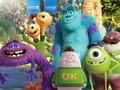 Xogo Monsters University Tic-Tac-Throw en liña