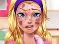 Xogo Problema da cara de Barbie Hero en liña