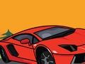 Xogo Libro para colorear Lamborghini  en liña