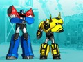 Xogo Transformadores. Robots in Disguise: Super Mini Striker  en liña