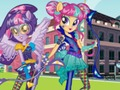 Xogo Rapazas de Equestria. Xogos da amizade: tiro con arco  en liña