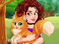 Xogo Olivia domestica un gato  en liña