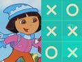 Xogo Dora tic tac toe en liña