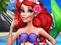 Xogo Princesas: maquillaxe de verán  en liña