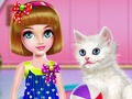 Xogo Kitty: coidados e corte de pelo  en liña