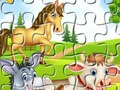Xogo Puzzle de animais da granxa  en liña