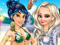 Xogo Princesas Boho Beachwear Obsession  en liña