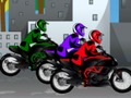 Xogo Carreira de motos matemáticas: atopa a media  en liña