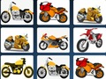 Xogo Motos de debuxos animados: para a memoria  en liña