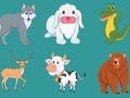 Xogo Aprende o xogo dos animais  en liña