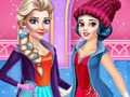 Xogo Actividades princesas de inverno  en liña