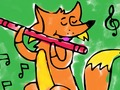 Xogo Libro para colorear musical  en liña