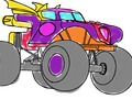 Xogo Libro para colorear Monster Truck  en liña