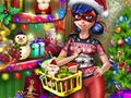 Xogo Compras de Nadal da rapaza punteada  en liña