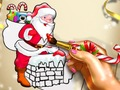Xogo Cor de Papá Noel de Nadal  en liña