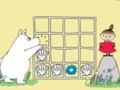 Xogo Moomins: catro seguidos  en liña