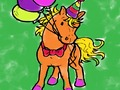 Xogo Libro para colorear de cabalos  en liña