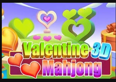 Xogo Mahjong 3D de San Valentín  en liña