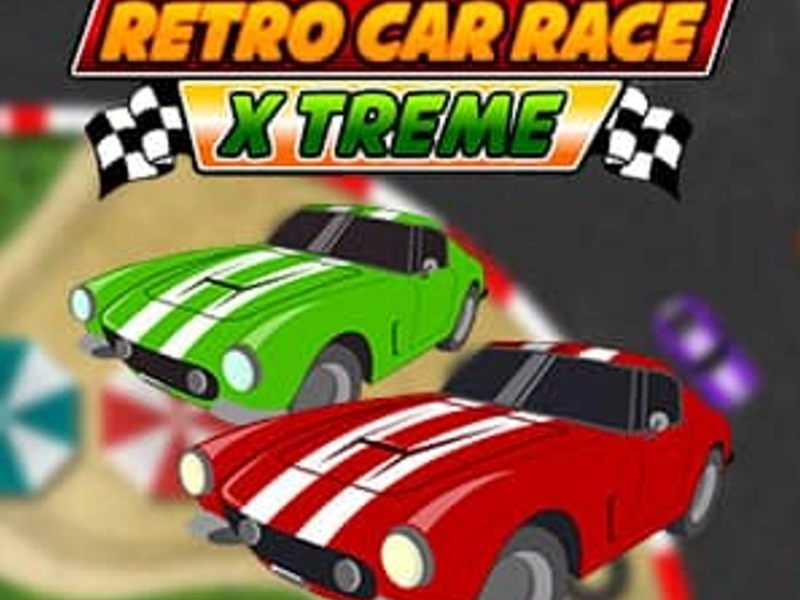 Xogo Carreira de coche retro xtreme en liña