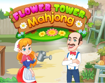 Xogo Flower Tower Mahjong en liña