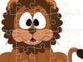 Xogo Puzzle de animais de debuxos animados  en liña