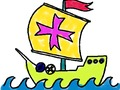 Xogo Barco para colorear libro  en liña