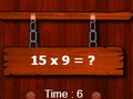 Xogo Desafío matemático de multiplicación  en liña