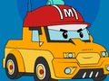 Xogo Libro de colorear Robocar Poli  en liña