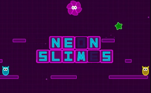 Xogo Slimes de neón en liña
