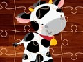 Xogo Puzzle de animais da granxa  en liña