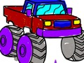 Xogo De volta á escola: Coloring Monster Truck  en liña
