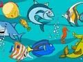 Xogo Diferenzas de peixes  en liña