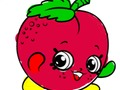 Xogo De volta á escola: Apple Coloring Book  en liña