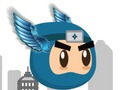 Xogo Superheroe Flappy Dunk  en liña
