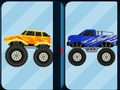 Xogo Memoria Extreme Monster Trucks  en liña