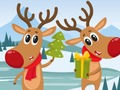 Xogo Jigsaw Deers Christmas  en liña