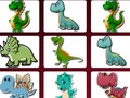 Xogo Desafío da memoria dos dinosauros de debuxos animados  en liña