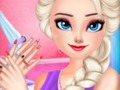 Xogo Salón de uñas princesa fin de semana  en liña