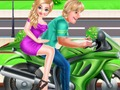 Xogo Anna Bike Accident Love en liña